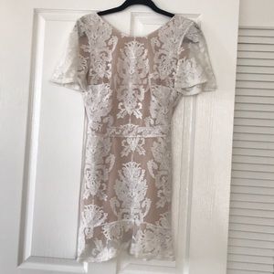 For Love & Lemons Size Small White Lace dress